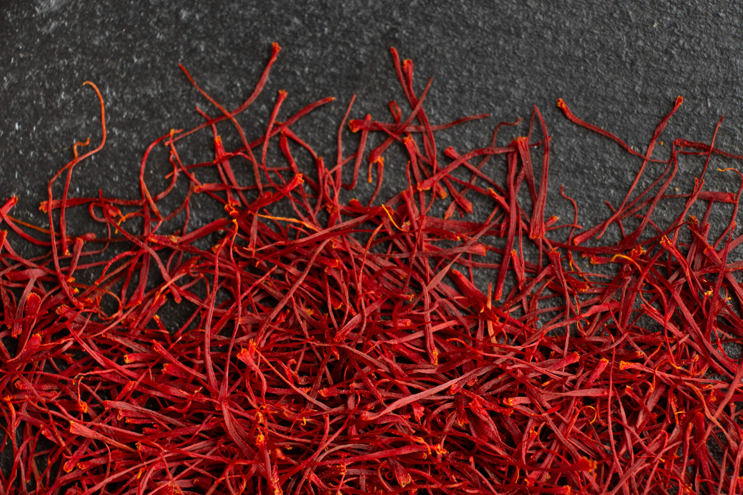 harvested Kashmiri saffron