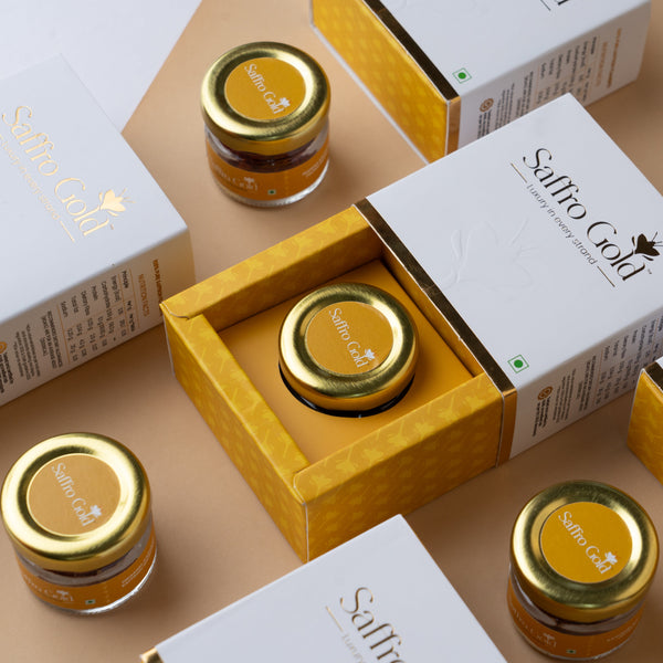 Organic Kashmiri Saffron (Mongra) - 1g